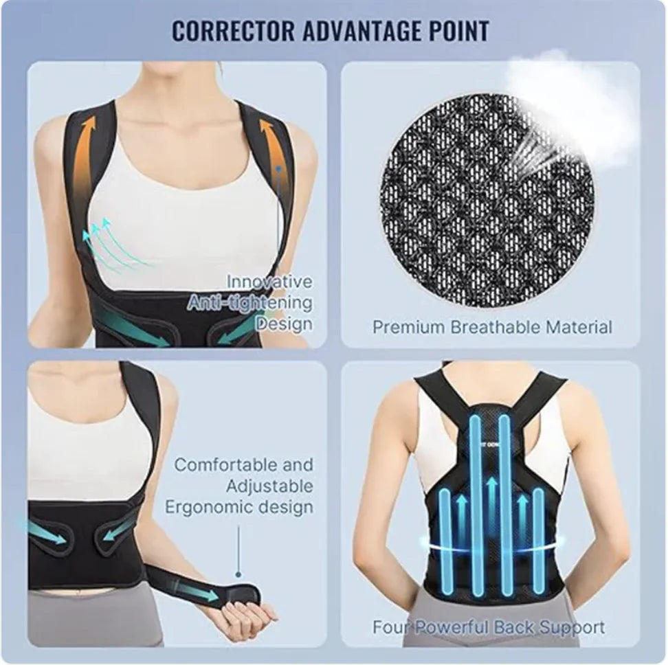 posture corrector for straight back