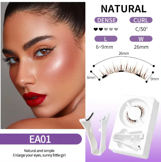 Lightweight Mink False Eyelashes
