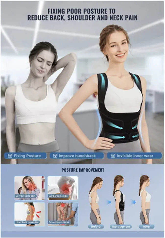 posture corrector for straight back