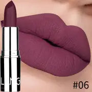 8-Color Velvet Matte Lipsticks - Waterproof & Moisturizing