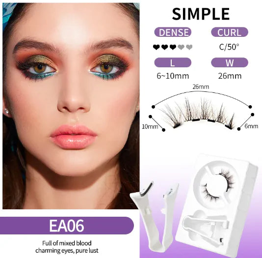 Lightweight Mink False Eyelashes