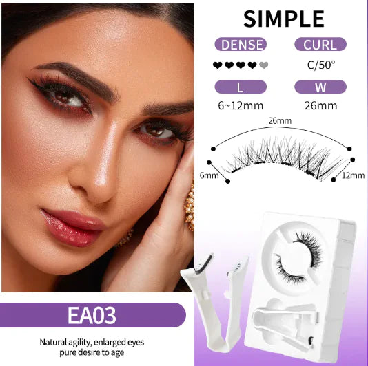 Lightweight Mink False Eyelashes